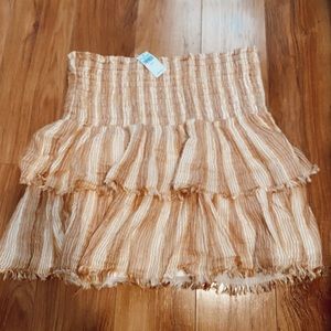 AERIE ruffle mini skirt (with tags)